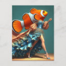 Recherche de poissons plats cartes postales Mode