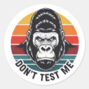 Recherche de chimpanzés autocollants Nature