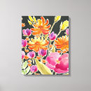Recherche de toile orange de fleur Botanique