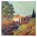 Recherche de peinture paysage carreaux Vincent van gogh