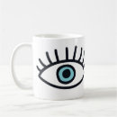 Recherche de charme chanceux tasses Bleu