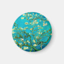 Recherche de fleurs turquoises magnets Vintage