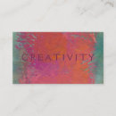 Recherche de créativité cartes visite Peinture