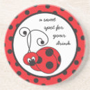 Recherche de coccinelle dessous de verres Insecte