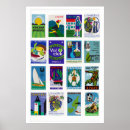 Recherche de retro toile impressions posters De voyage vintage