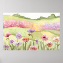 Recherche de peintures de fleur posters Coucher de soleil