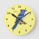 Recherche de oiseau bleu horloges Pour tous