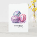 Recherche de macarons vœux cartes Toute personne