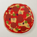 Recherche de pizza pepperoni coussins Tranche