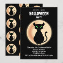 Recherche de yeux effrayants invitations Chat noir