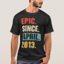 Recherche de 10ème anniversaire tshirts Avril