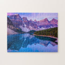 Recherche de lac moraine puzzles Réflexion