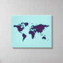 Recherche de monde impressions sur toile Géographie
