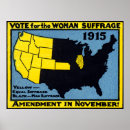 Recherche de suffragette posters Dix neuvième amendement