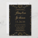 Recherche de élégantes fiançailles invitations Classique