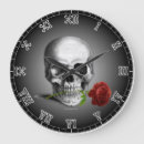 Recherche de crâne rose horloges Squelette