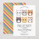 Recherche de kawaii d anniversaire invitations Parti