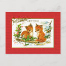 Recherche de oiseau de neige vœux cartes Vintage