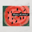 Recherche de graines de pastèque cartes postales Fruits