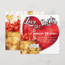 Recherche de seau invitations Rouge