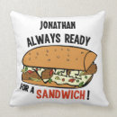 Recherche de sandwich coussins Nourriture