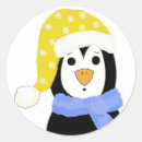 Recherche de manchots autocollants Mignon