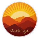 Recherche de soleil boutons et poignées de porte Montagnes