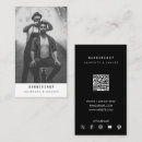 Recherche de barbes cartes visite Code qr
