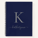 Recherche de bleu carnets Monogramme