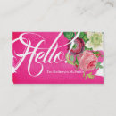 Recherche de cru botanique cartes visite Aquarelle