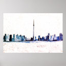 Recherche de toronto posters Aquarelle