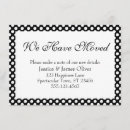 Recherche de pois 11x16 invitations Noir et blanc