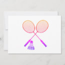 Recherche de badminton invitations Sports