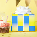 Recherche de bleu jaune papier cadeau Ukrainien