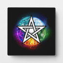 Recherche de sorcière plaques Wiccan