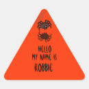 Recherche de halloween triangle autocollants Éffrayant