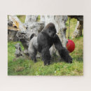 Recherche de gorilles puzzles Zoo
