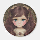 Recherche de petite fille vintage magnets Pour enfants
