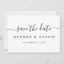 Recherche de mariage save the date Moderne