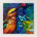 Recherche de peintures colorées puzzles Brillant