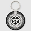 Recherche de pentacle porteclés Païen