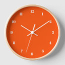 Recherche de couleur orange horloges Pour tous