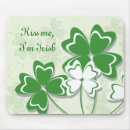 Recherche de trèfles tapis souris Saint patrick