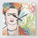Recherche de peintre horloges Frida kahlo
