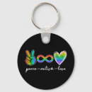 Recherche de peace sign porteclés Amour