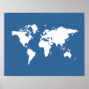 Recherche de carte monde posters Travel