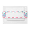 Recherche de motif coloré bandeaux de faire part Bleu