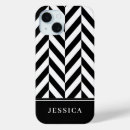 Recherche de chevron noir et blanc iphone coques Nom