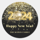 Recherche de new year autocollants Fête