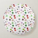 Recherche de pois colorés coussins Moderne